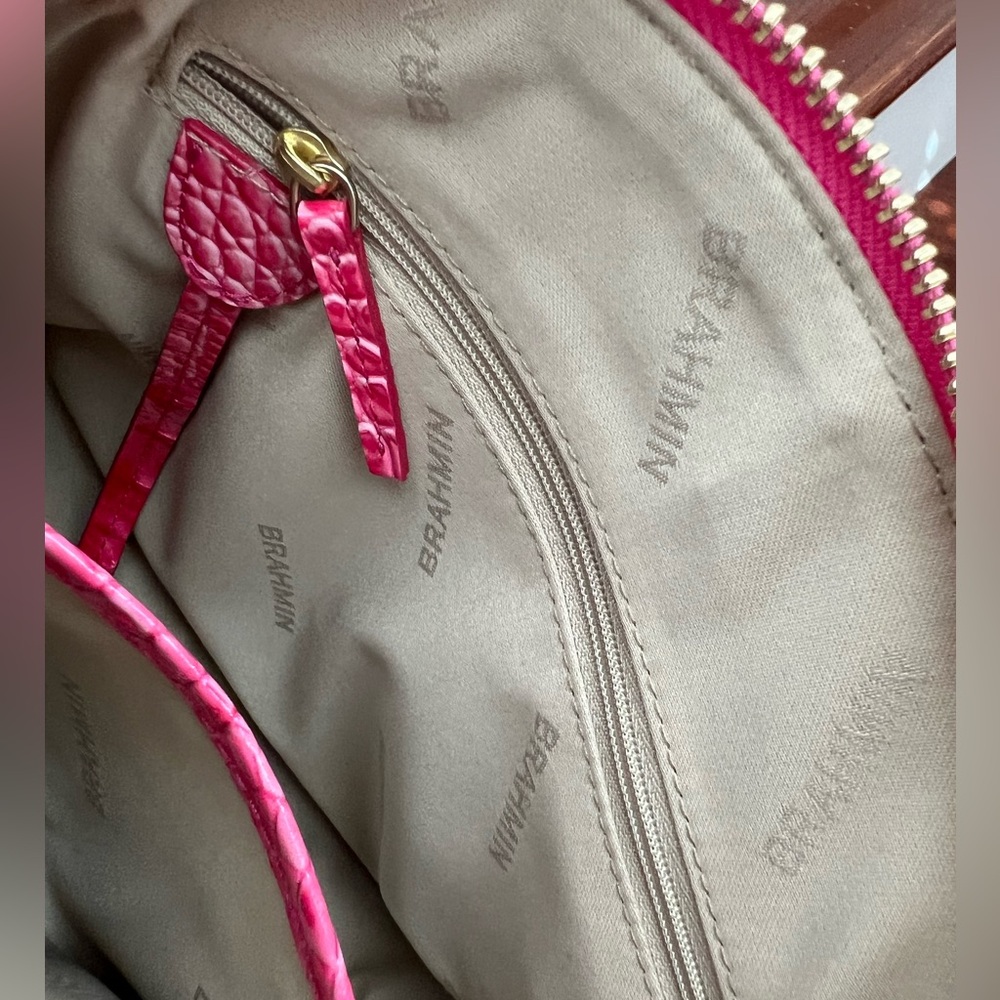 Brahmin Georgina Satchel | pink - Picture 10 of 15